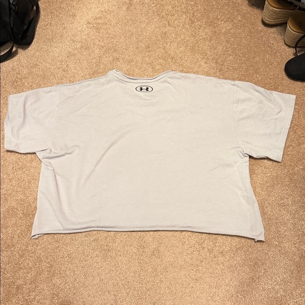 Under Armour cropped Project Rock Tee size L View 3
